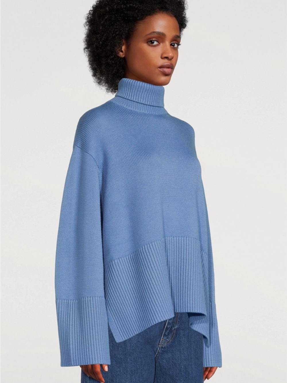 TOTEME Wool and Organic Cotton Turtleneck